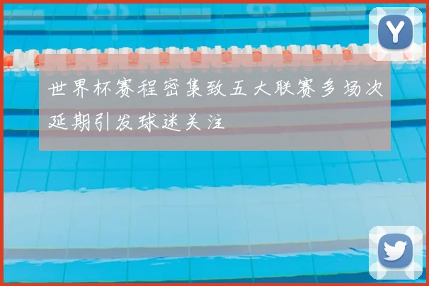 世界杯赛程密集致五大联赛多场次延期引发球迷关注