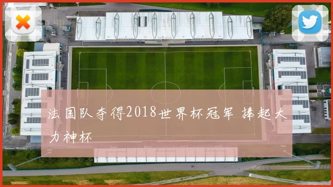法国队夺得2018世界杯冠军 捧起大力神杯